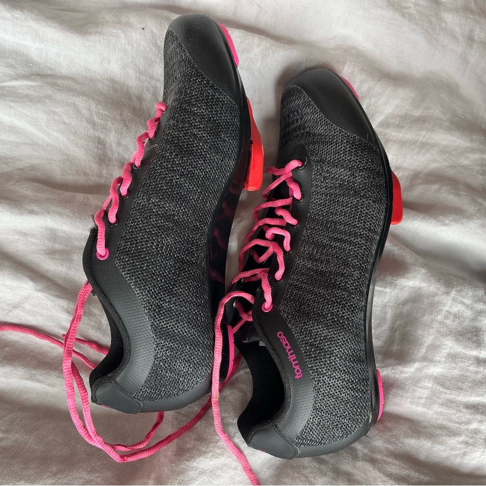 Tommaso bike shoes delta clear size 10 women’s.